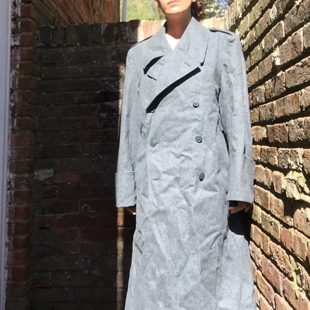 Vintage Military Trench Coat
